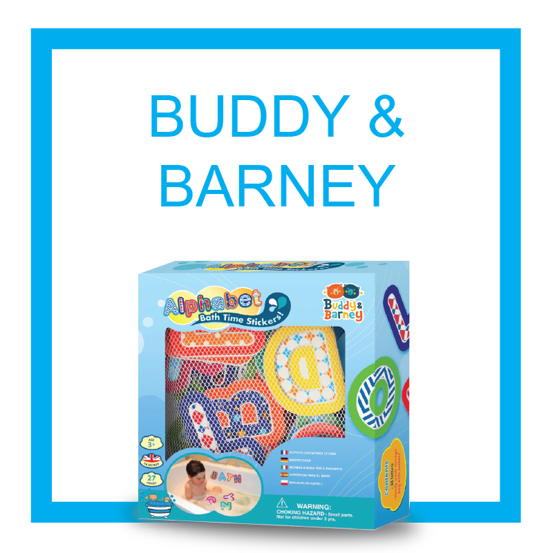 Baby Products Online - Buddy and Barney, Silly Monsters Bath Stickers