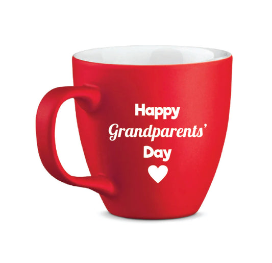 15oz Porcelain Mug - Happy Grandparents' Day