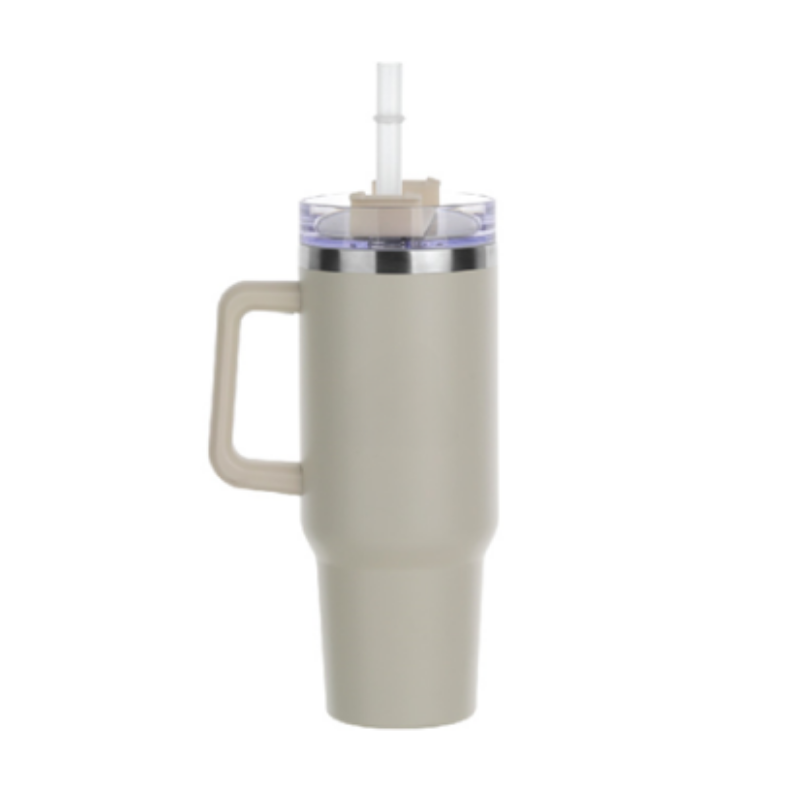 Big Sipper 40oz Tumbler with Handle & Straw