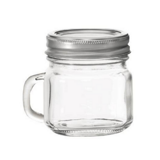 Food Safe Glass Mason Jar