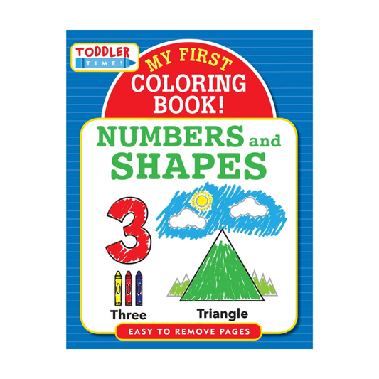 Peter Pauper My First Coloring Book - Numbers and Shapes