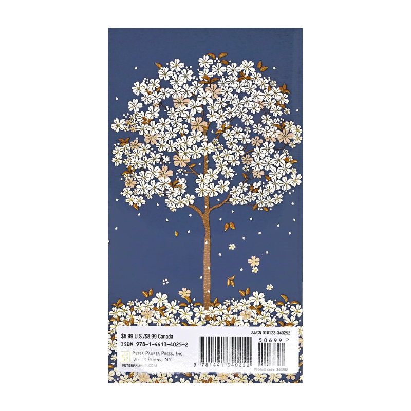 Peter Pauper 2024-25 Falling Blossoms 2-Year Pocket Planner / Diary