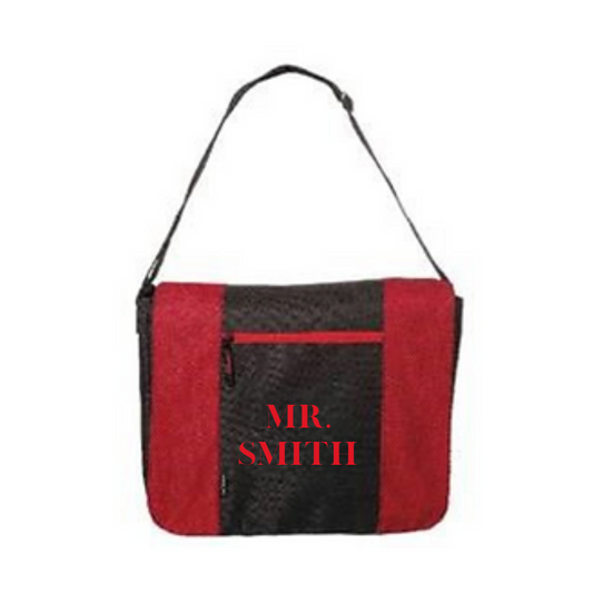 Personalised Protector Padded & Lined Laptop Bag - Red