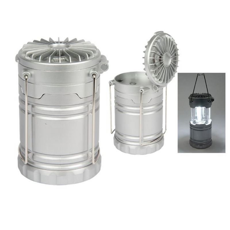 Pop-Up Camping Lantern with Fan