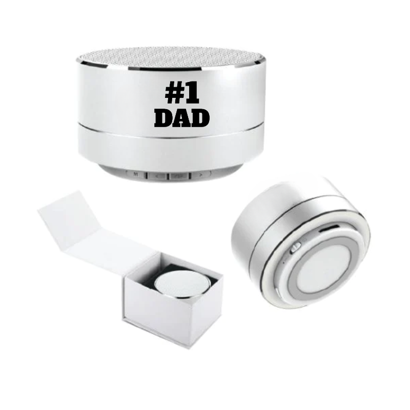 Round Bluetooth Speaker - #1 Dad