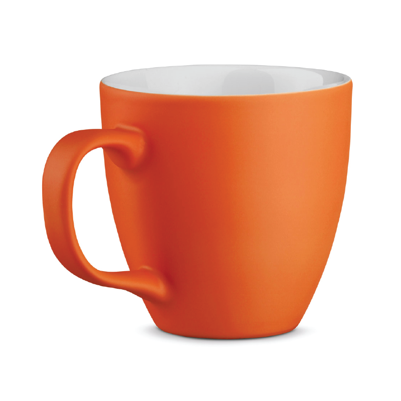 Personalised 15oz Porcelain Mug - Orange