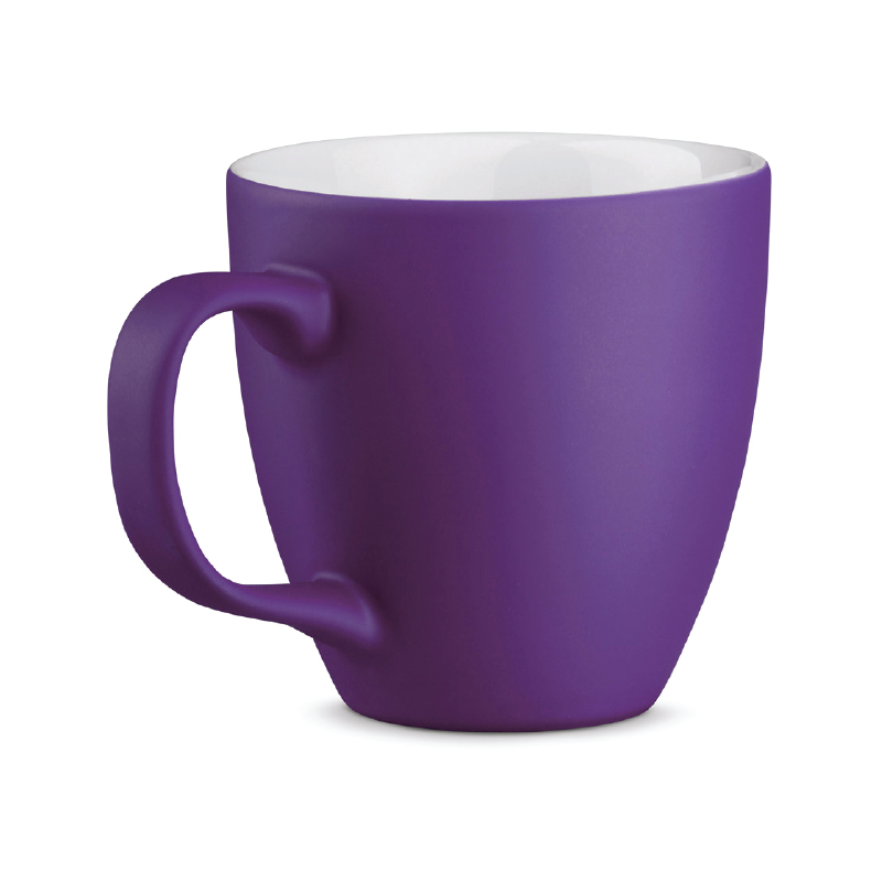 Personalised 15oz Porcelain Mug - Purple