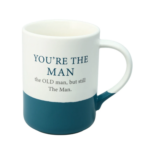 Pavilion 18oz Colour Block Mug - You're The Man