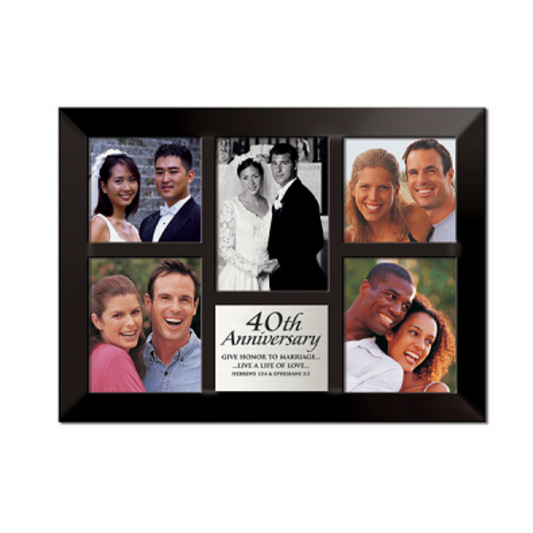 Lighthouse 40th Anniversary Photo Frame Collage