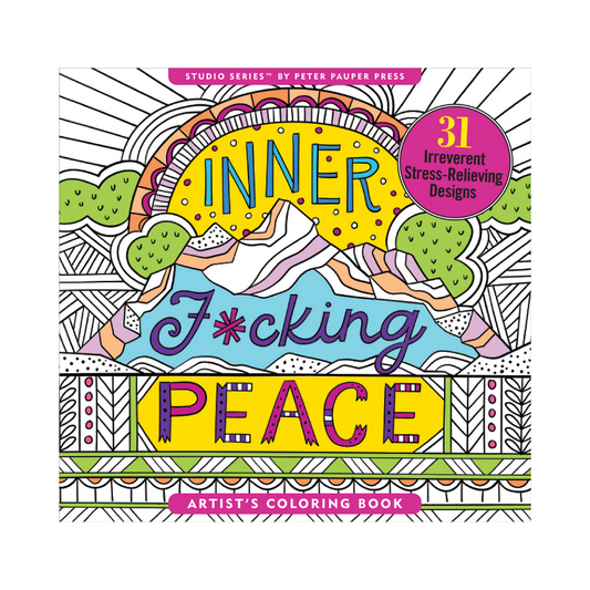Peter Pauper Inner Peace Adult Colouring Book
