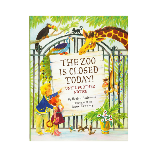 Peter Pauper The Zoo is Closed Today Storybook