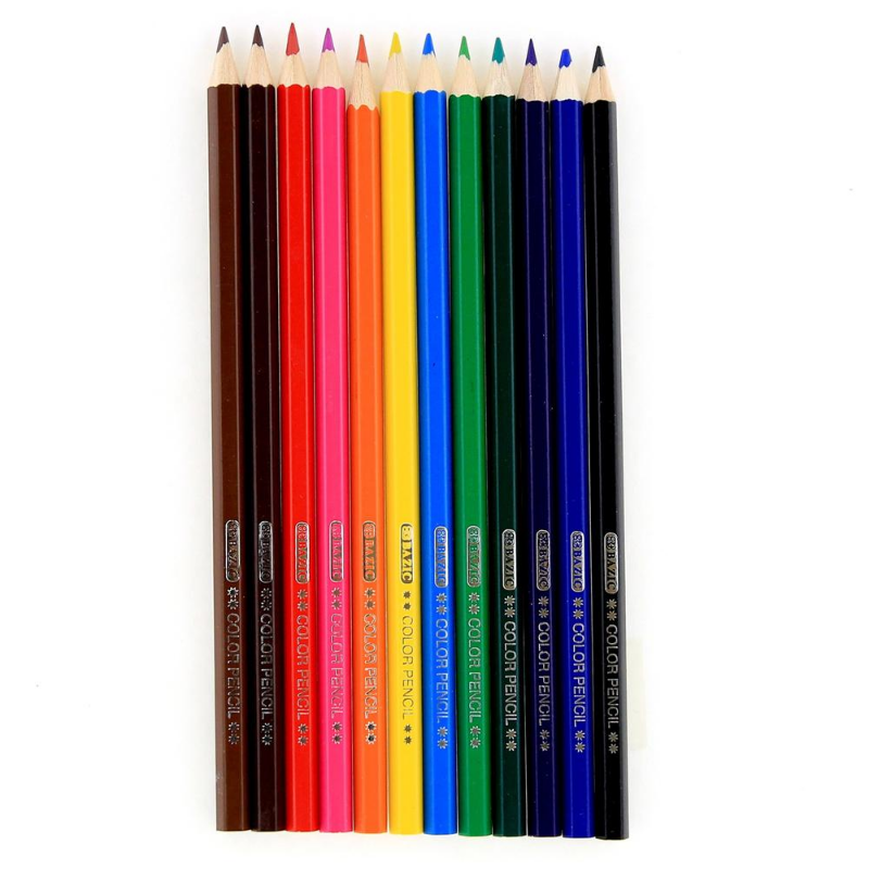 BAZIC 24 Coloured Pencil