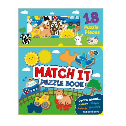 Buddy & Barney Match It Puzzle Book