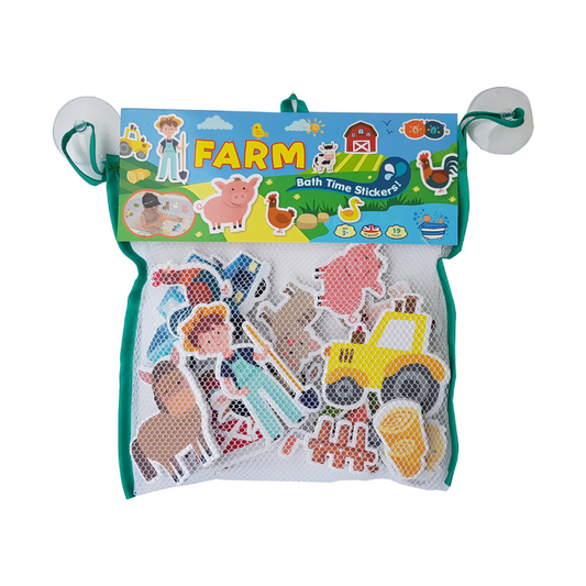 Buddy & Barney Bath Stickers – Farm