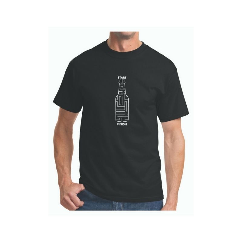 Boom – Essential T-Shirt – Start Finish Bottle