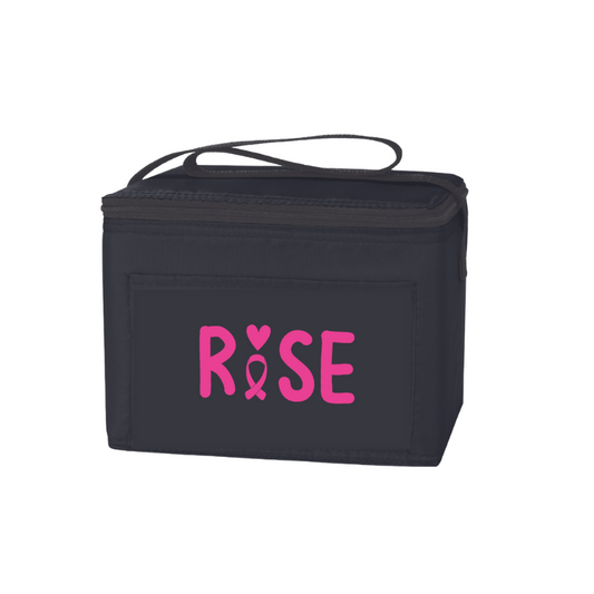 Breast Cancer Awareness Rectango Cooler Lunch Bag - Rise