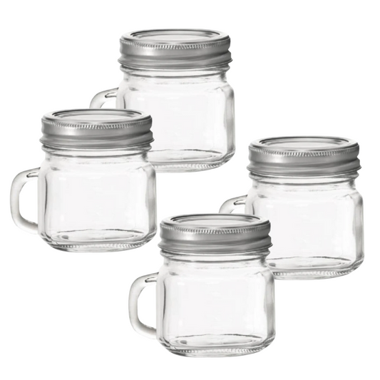 Bundle UP - Food Safe Glass Mason Jar - Pack of 4