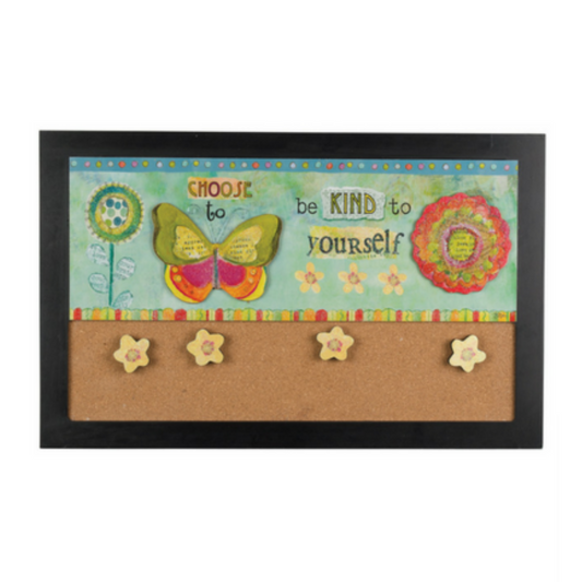 Carson Home Accents Choose To Be Kind Corkboard Plaque