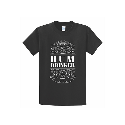 Coskel – Black Essential T-Shirt – Rum Drinker