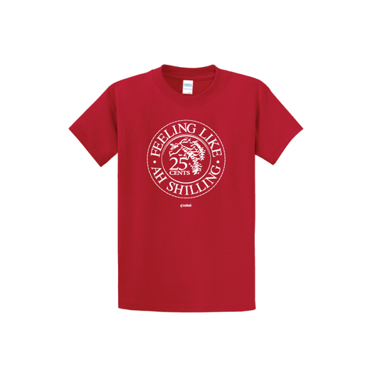 Coskel – Red Essential T-Shirt – Feeling Like Ah Shilling