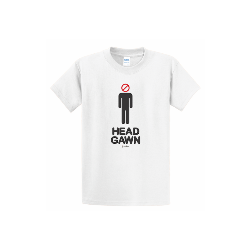 Coskel – White Essential T-Shirt – Head Gawn