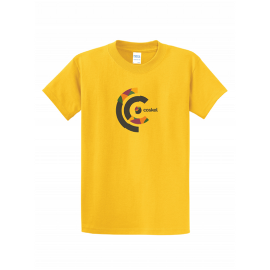 Coskel – Yellow Essential T-Shirt – Coskel Logo