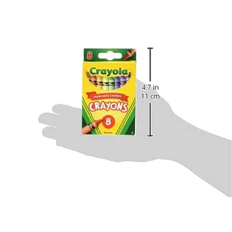 Crayola Classic Assorted Crayons (8/Pack)