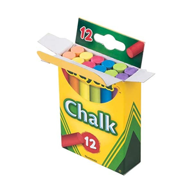 Crayola Coloured Chalk (12/Pack)
