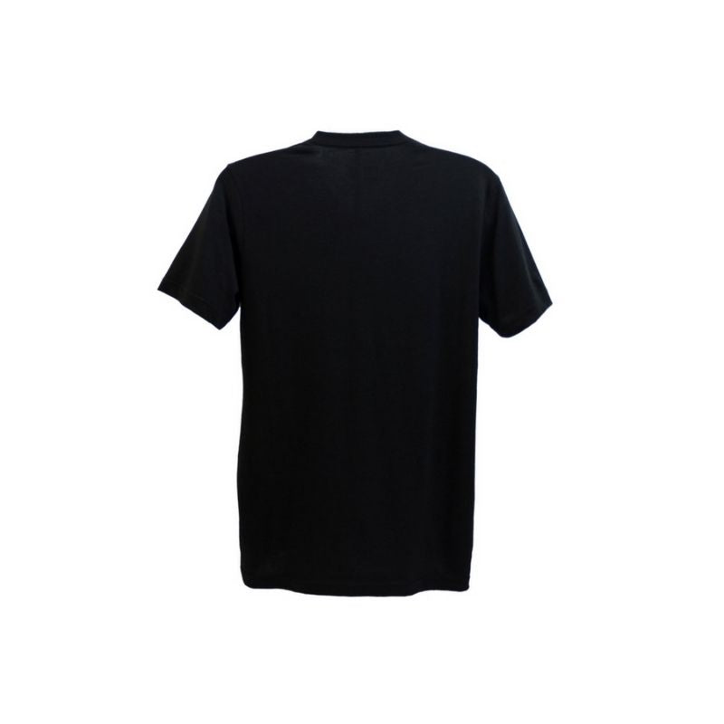 Deftment - V-Neck T-Shirt (L) Black
