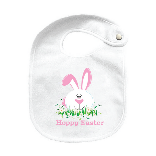 Easter Baby Bib – Hoppy Easter