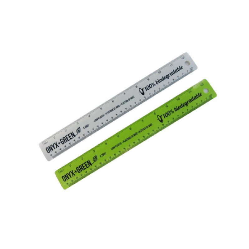 Onyx & Green Eco-Friendly 12″ Plastic Ruler