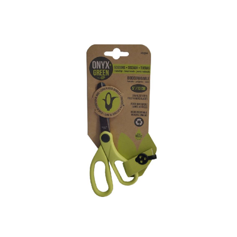 Onyx & Green Eco-Friendly 5" ScissorsGreen