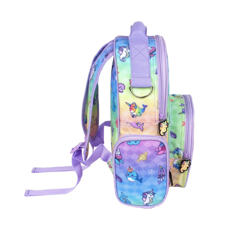 Fringoo Toddler Backpack - Narwhal & Seahorse