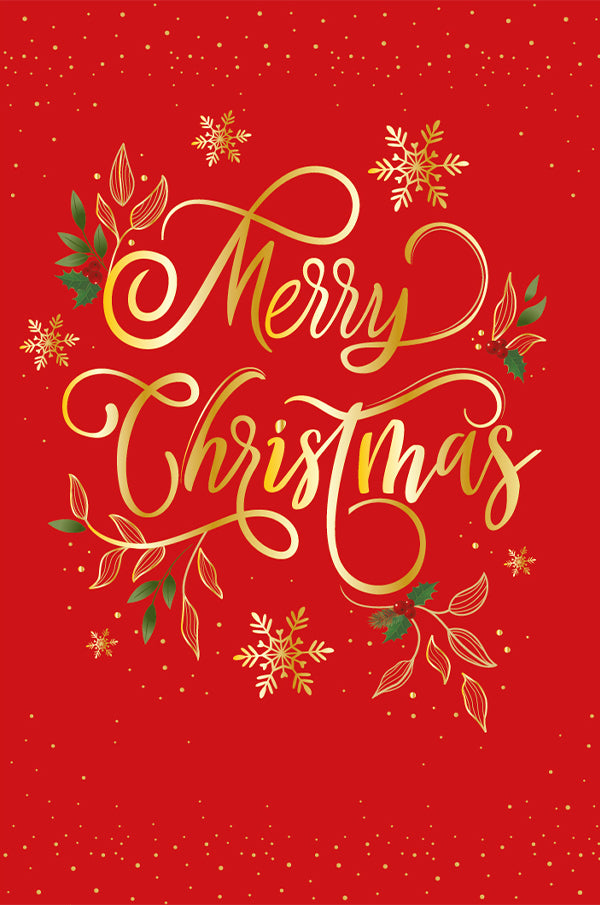Christmas Greeting Cards - 12cm x 18cm (Normal) - Coated Paper