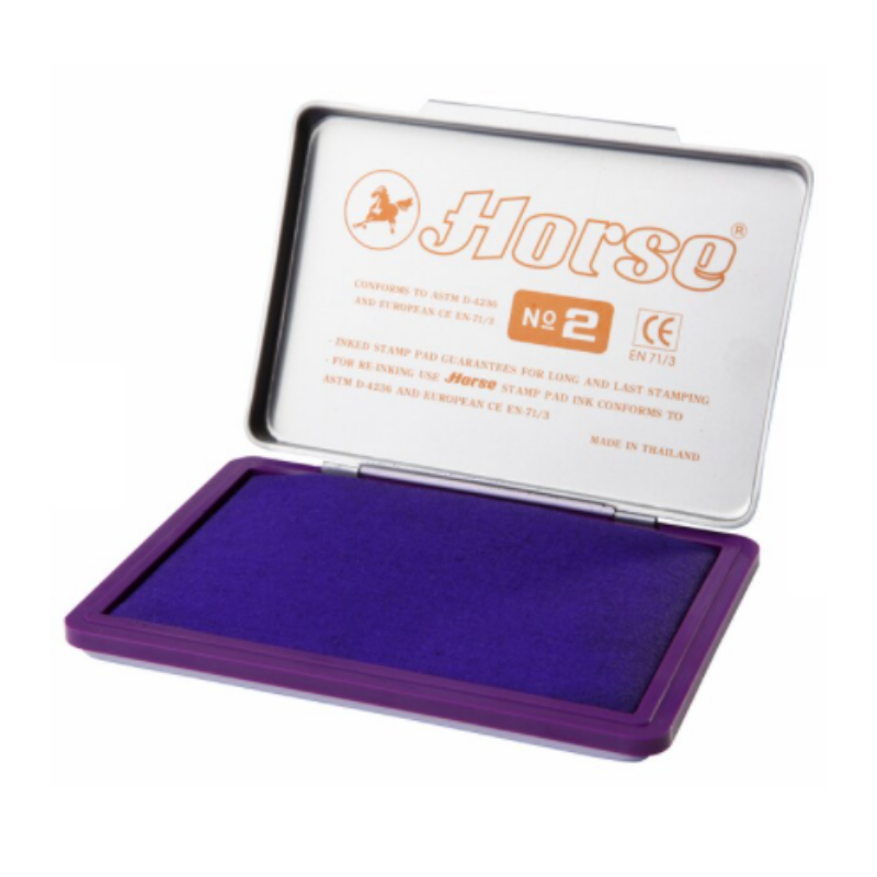 Inked Stamp Pad #2 - Assorted Colours