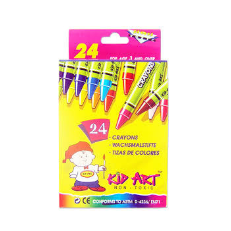 Kid Art 24's Regular Crayons