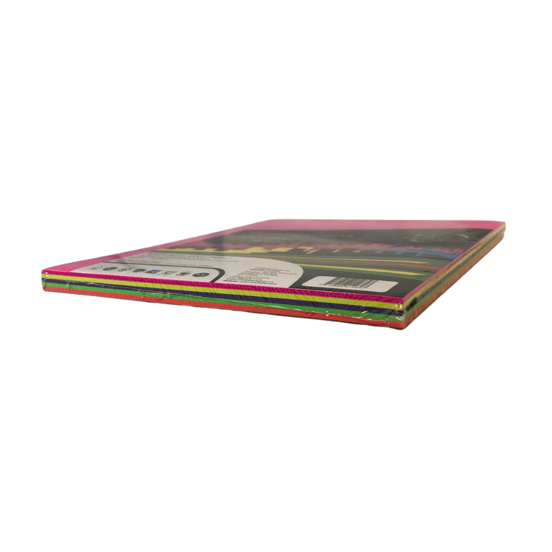 BriCha 90gsm Coloured Paper (100 Sheets) - Assorted - 8.5" x 11"