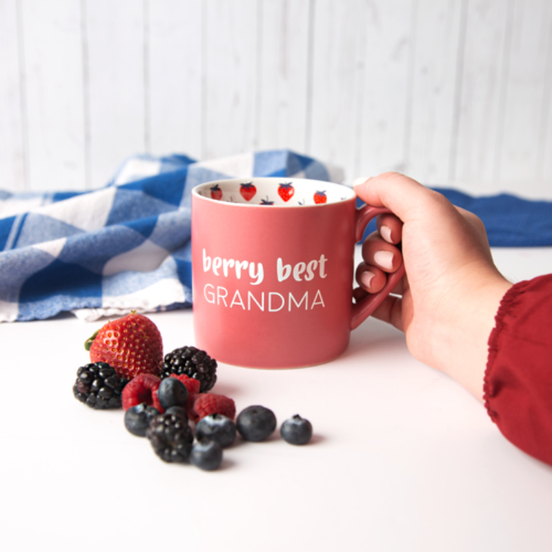 Pavilion 15oz Coffee Mug - Berry Best Grandma