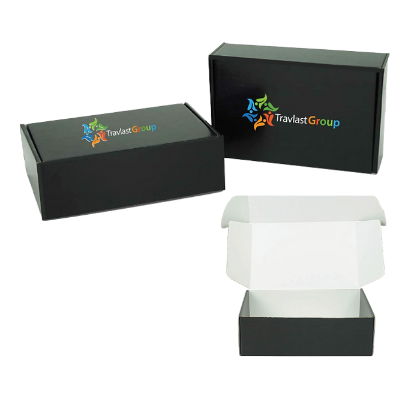 Personalised Classic Black Matte Gift Box