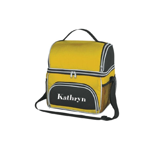 Personalised Excursion Cooler Bag - Yellow