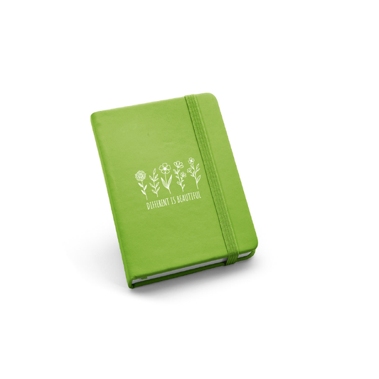 Personalised Beckett Pocket Sized Notepad - Green