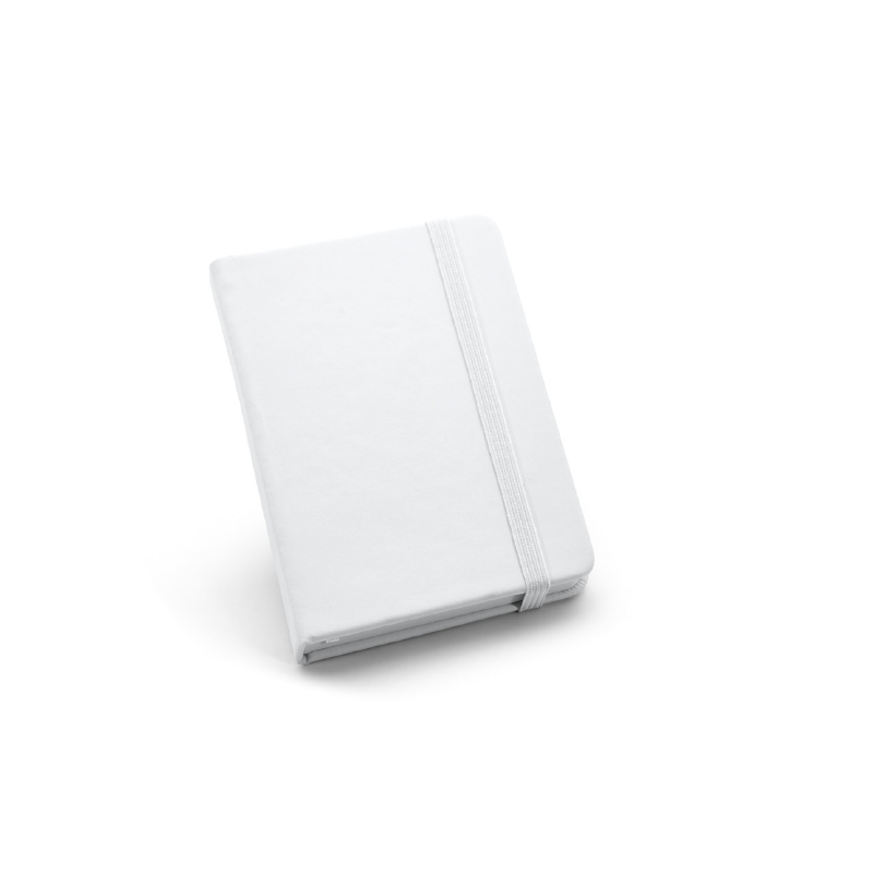 Personalised Beckett Pocket Sized Notepad - White