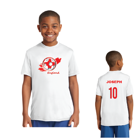 Football Fever Kids Competitor T-Shirt - England