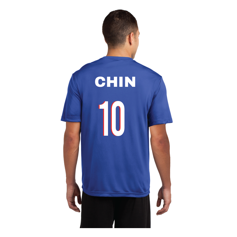 Football Fever Mens Competitor T-Shirt - France