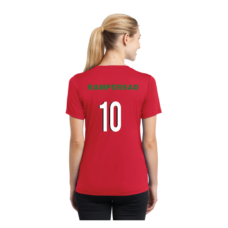 Football Fever Ladies Competitor V-Neck T-Shirt - Portugal