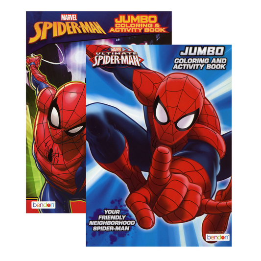 BAZIC Spiderman Colouring Book