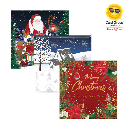 Christmas Greeting Cards - 16cm x 16cm