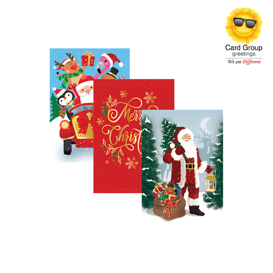 Christmas Greeting Cards (Mini) - 6.2cm x 9cm