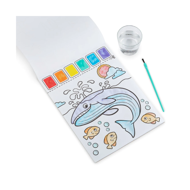 Melissa & Doug - Paint with Water Art Pad - Ocean