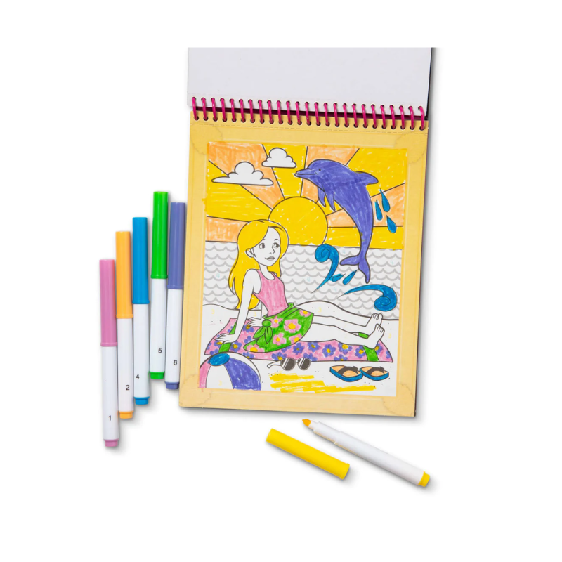 Melissa & Doug - On the Go Colour by Numbers Pad